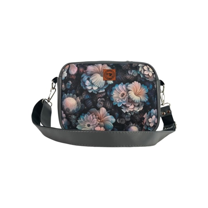 Torebka Damska Kwiaty - Kobieca Torebka Prostokątna