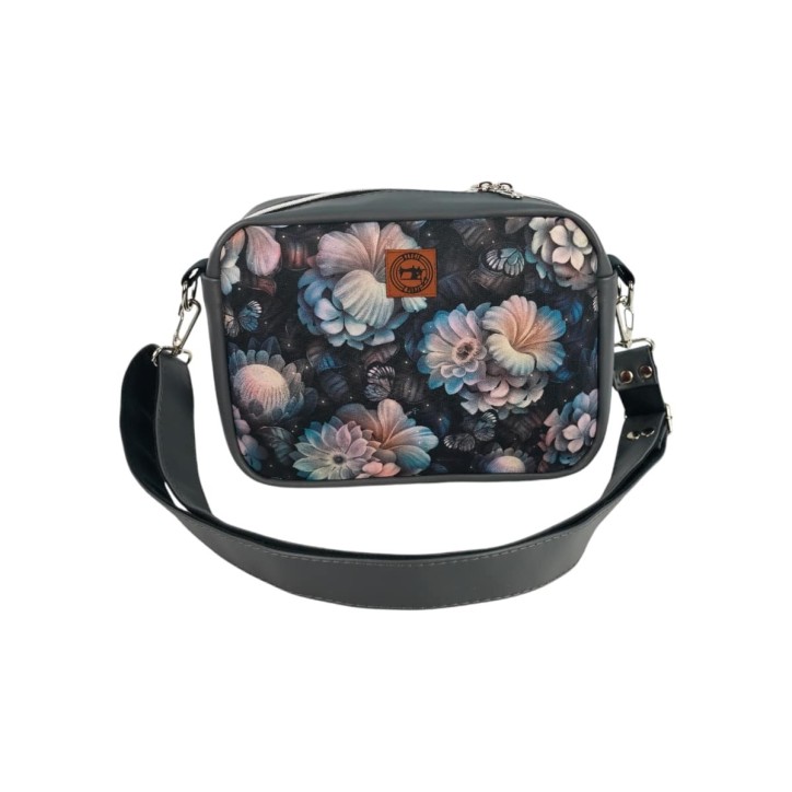 Torebka Damska Kwiaty - Kobieca Torebka Prostokątna