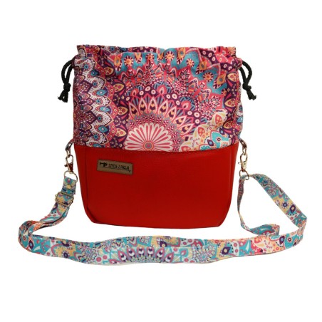 Torebka Mandale Mała Sakiewka – Czerwona i Stylowa