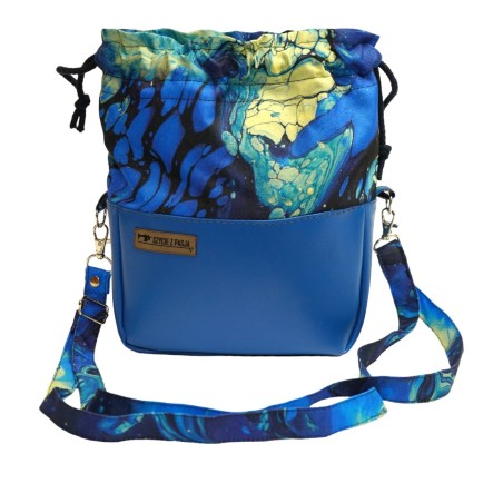 Torebka Abstrakcja Pouring Mała Sakiewka