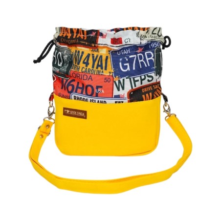 Torebka Road Trip - Tablic Rejestracyjnych Sakiewka