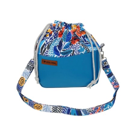 Sakiewka Torebka Morska - Wiosenne Kolorowe Kwiaty