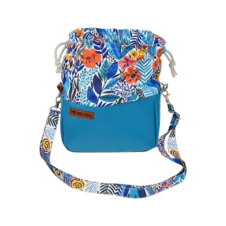 Torebka Morska - Wiosenne Kolorowe Kwiaty