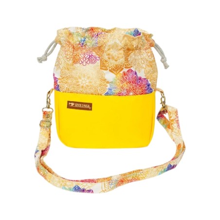 Torebka Żółta – Mandala Indyjska Wielobarwna Sakiewka