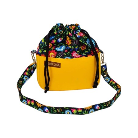 Sakiewka Torebka Łowicka – Polskie Kolorowe Kwiaty