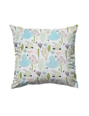 Szycie z pasją|Bawełniana Poszewka Na Poduszkę – Świnka, Królik i Owieczka|Poszewki Bawełniane|SZYCIE Z PASJĄ