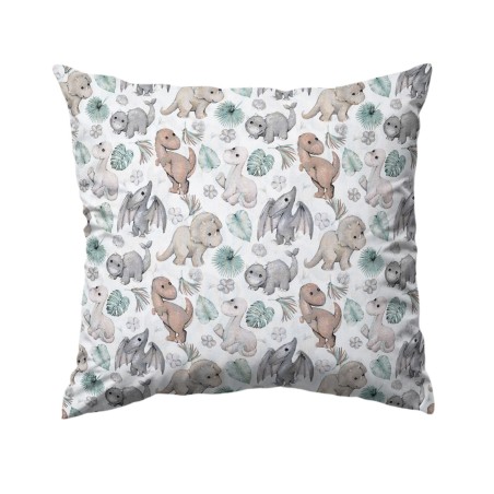 Bawełniana poszewka dziecięca 40x40 – Pastelowe Dinozaury