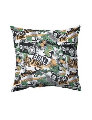 Szycie z pasją|Bawełniana Poszewka Na Poduszkę – GOAL TIME|Poszewki Bawełniane|SZYCIE Z PASJĄ
