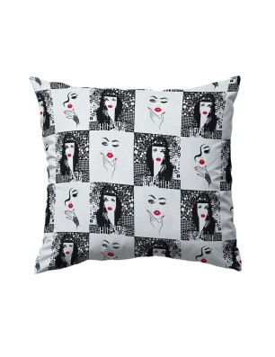 Szycie z pasją|Bawełniana Poszewka Na Poduszkę – Twarze kobiet w stylu pop-art|Poszewki Bawełniane|SZYCIE Z PASJĄ