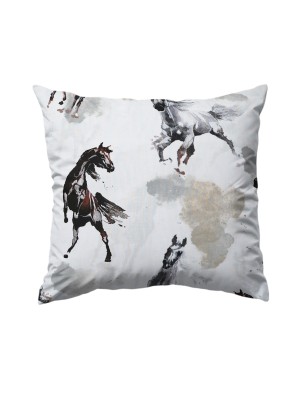 Szycie z pasją|Bawełniana Poszewka Na Poduszkę – Konie|Poszewki Bawełniane|SZYCIE Z PASJĄ