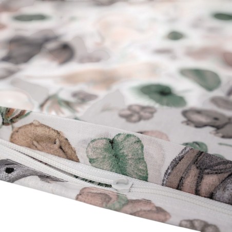 Bawełniana Poszewka Na Poduszkę – Pastelowe Dinozaury