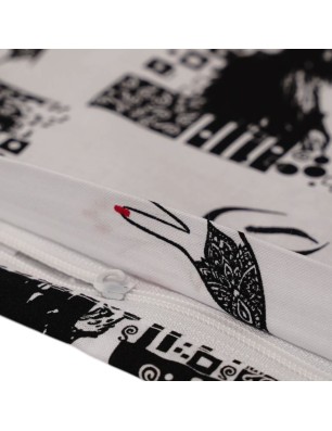 Szycie z pasją|Bawełniana Poszewka Na Poduszkę – Twarze kobiet w stylu pop-art|Poszewki Bawełniane|SZYCIE Z PASJĄ