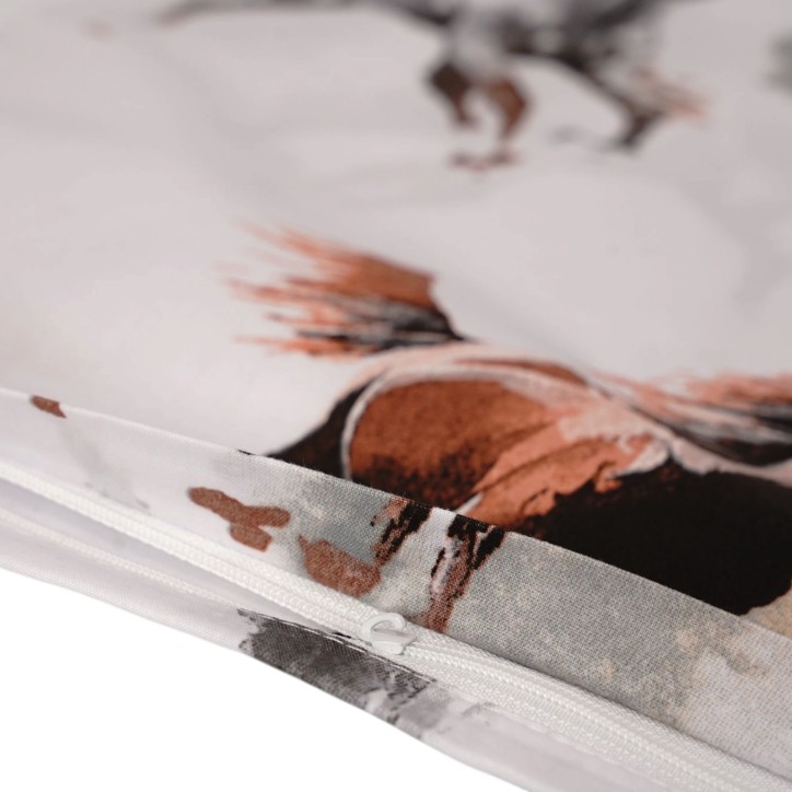 Bawełniana Poszewka Na Poduszkę – Konie