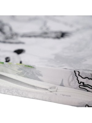 Bawełniana Poszewka Na Poduszkę – Zwierzęta Świata