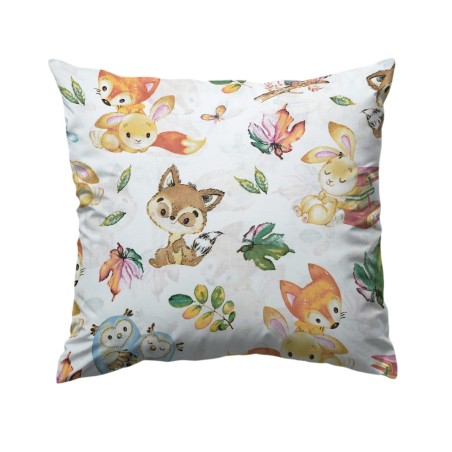 Bawełniana Poszewka Na Poduszkę – Leśne Maluchy