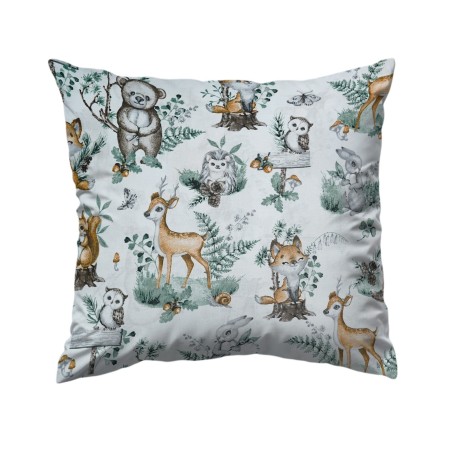 Bawełniana Poszewka – Zwierzęta z Magicznego Lasu 40x40 cm