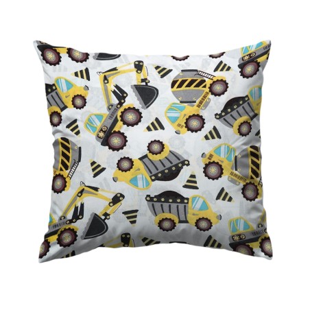 Bawełniana Poszewka Na Poduszkę – Mały Operator Koparki