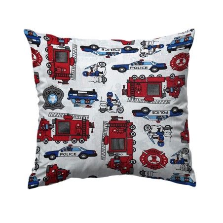 Bawełniana Poszewka Na Poduszkę – Straż Pożarna i Policja