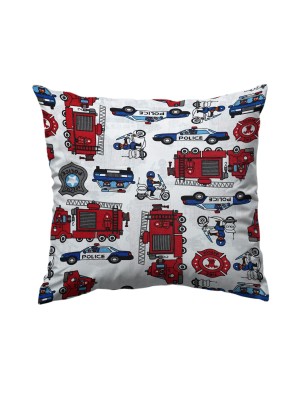 poszewka bawełniana straż pożarna i policja 40x40