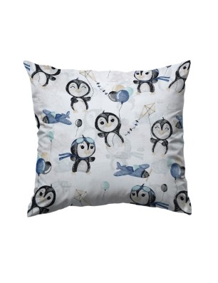 handmade poszewka 40x40 cm – pingwiny