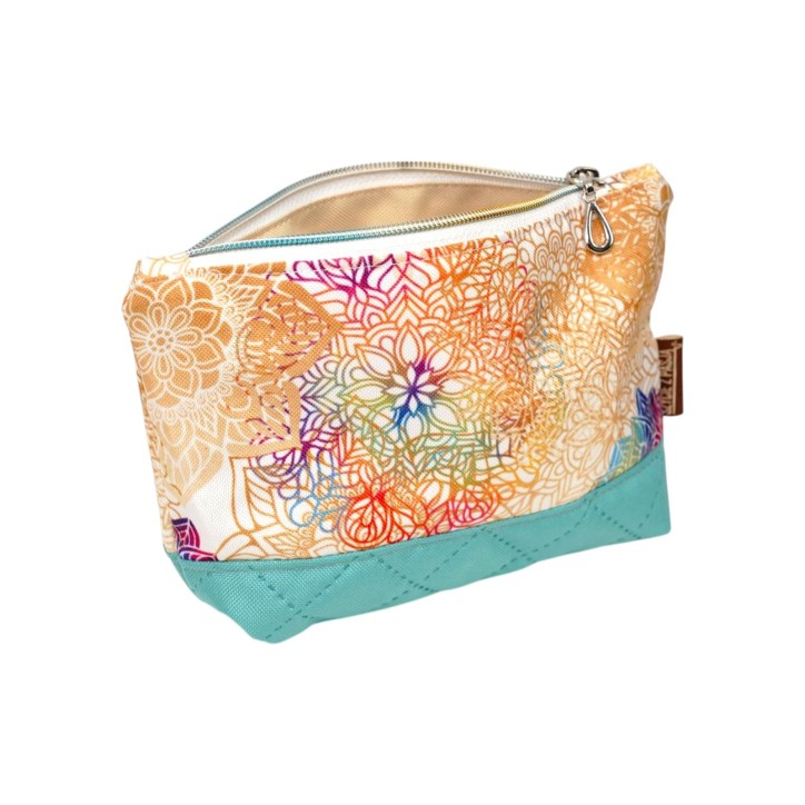 Mała Kosmetyczka Mandala i Turkus - 19x13x5cm Rozmiar S