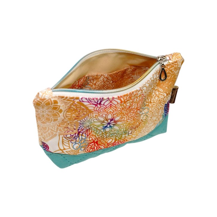 Mała Kosmetyczka Mandala i Turkus - 19x13x5cm Rozmiar S
