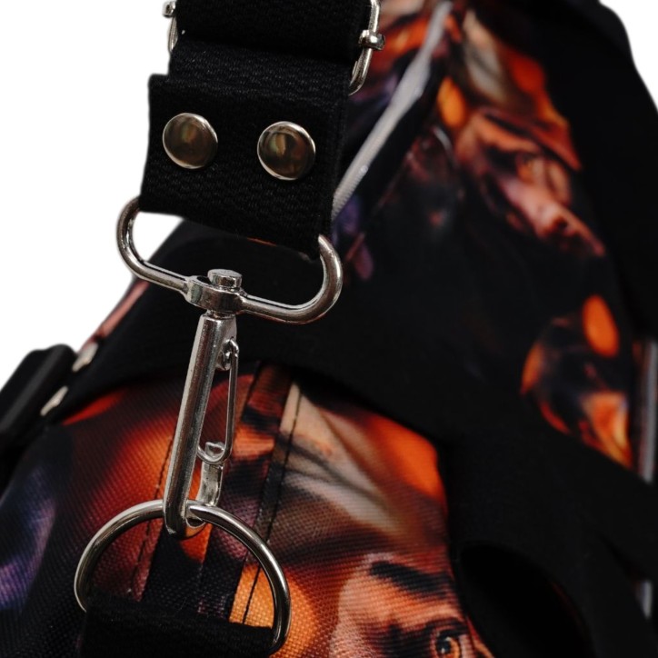 Torbo Plecak Damski 3w1 z motywem psów labrador Torbo Plecak Damski 3w1 z motywem psów labrador