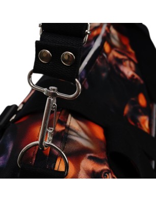 Szycie z pasją|Torbo Plecak Damski 3w1 z motywem psów labrador|Plecaki Damskie Kolorowe|SZYCIE Z PASJĄ