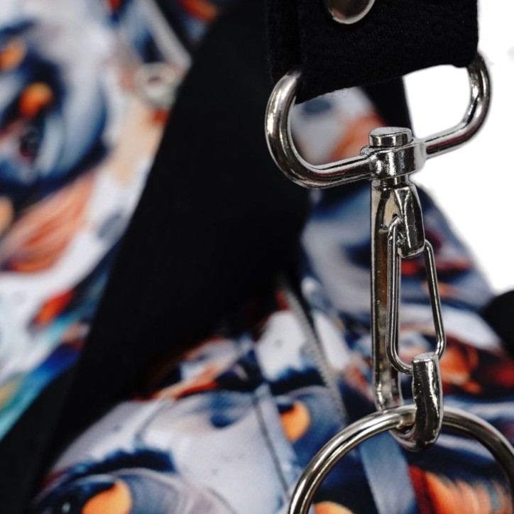 Torbo Plecak Damski 3w1 z motywem psów jamników