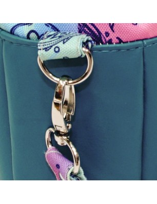 Szycie z pasją|Torebka Sakiewka Butelkowa Zieleń z Motywem Słonia w Stylu Indyjskim – Handmade|Torebki Małe Kolorowe|SZYCIE Z PASJĄ