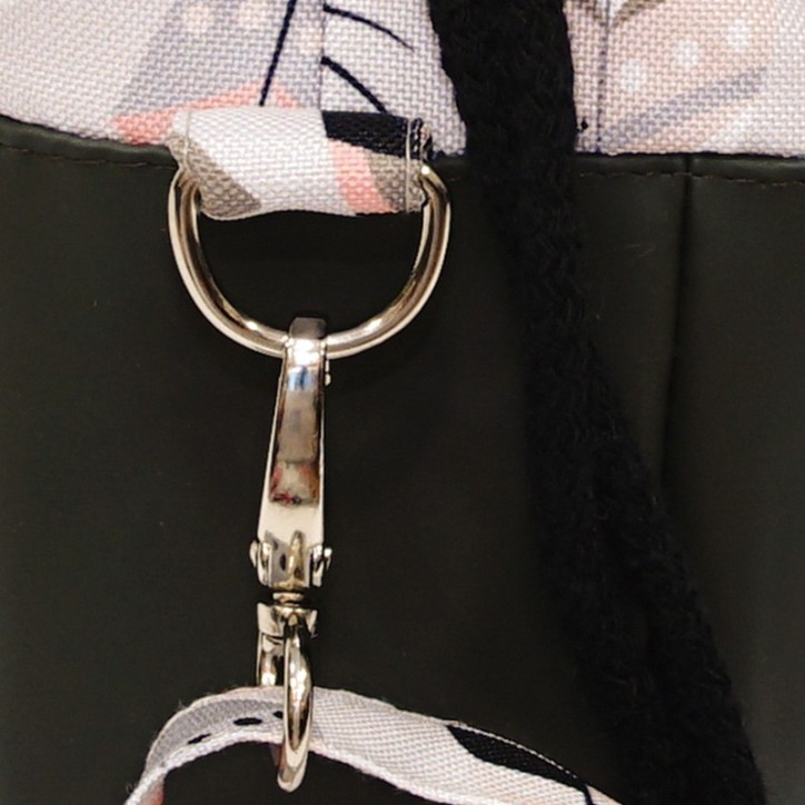 Torebka Sakiewka Ciemnozielona z Motywem Piórek – Handmade Torebka Sakiewka Ciemnozielona z Motywem Piórek – Handmade