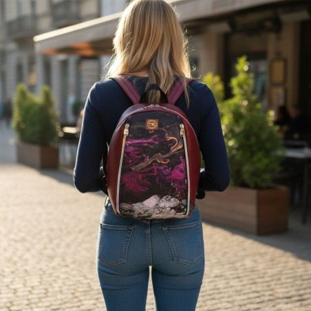 Abstrakcja Mały Plecak Młodzieżowy