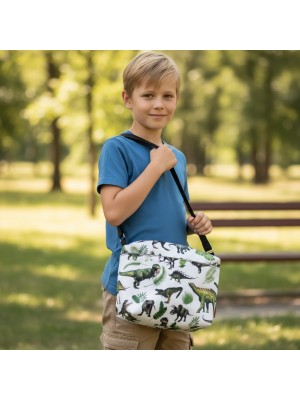 Dinozaury Torebka dla dziewczynki 6 - 10 lat