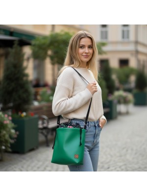 Torebka z Kominem ze wzorem Łąka Kwiatów