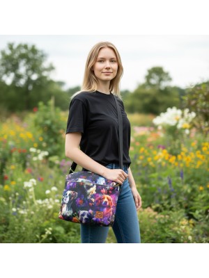 Damska Torebka na ramię z Psami - Psy Mix