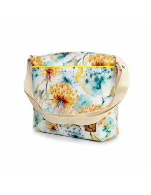 Szycie z pasją|Mała Torebka Damska - Dmuchawce|Torebki Damskie Kolorowe|SZYCIE Z PASJĄ