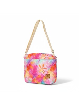Tęczowe Kwiaty Torebka damska na ramię