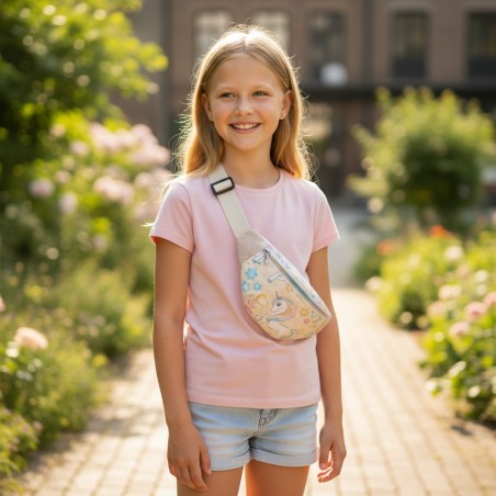 Nerka Jednorożec - Saszetka na biodro dla dziewczynki