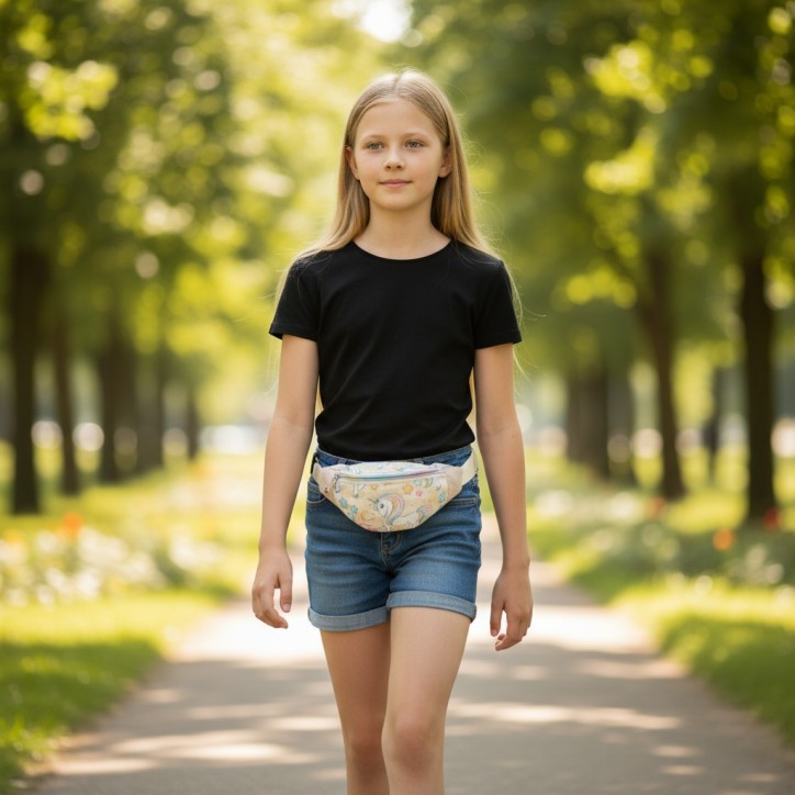 Nerka Jednorożec - Saszetka na biodro dla dziewczynki