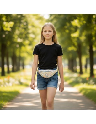 Szycie z pasją|Nerka Jednorożec - Saszetka na biodro dla dziewczynki|Saszetki Nerki dla dzieci|SZYCIE Z PASJĄ