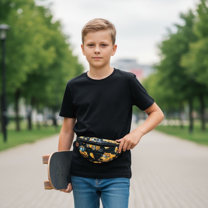 Saszetka Nerka dla Chłopca - Koparki Saszetka Nerka dla Chłopca - Koparki