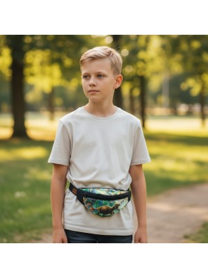 Nerka Dinozaur - Saszetka na biodro dla dziecka