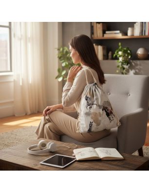 Plecak Worek Bawełniany dla dzieci - Konie