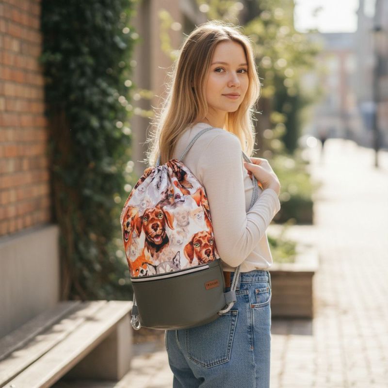 Psy Plecak Worek Duży Wodoodporny