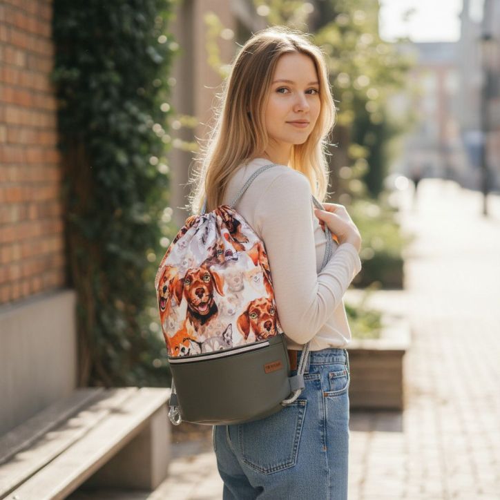 Psy Plecak Worek Duży Wodoodporny