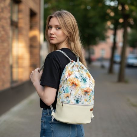 Wodoodporny Plecak na Sznurku - Styl i Funkcjonalność