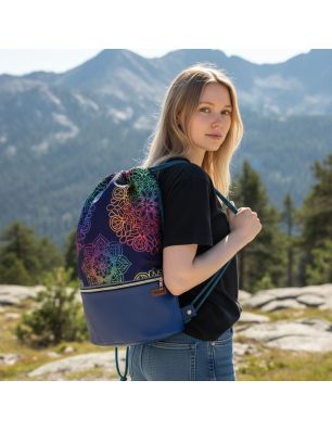 Mandala Plecak Worek Duży Wodoodporny