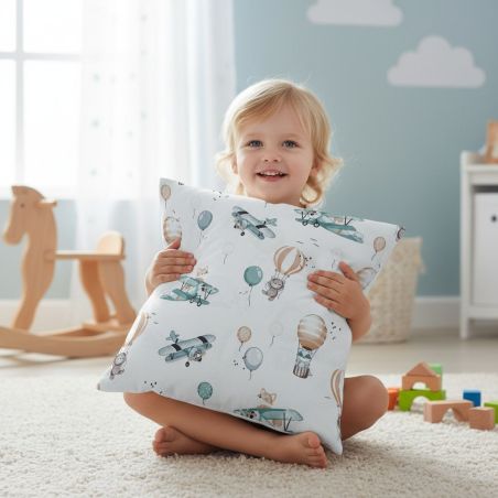 Bawełniana Poszewka Na Poduszkę – Przygoda w Powietrzu