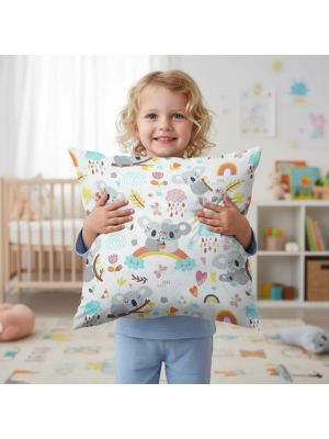 Bawełniana Poszewka Na Poduszkę – Przytulne Koale