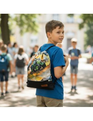 Plecak Worek Wodoodporny dla Chłopca - Traktor